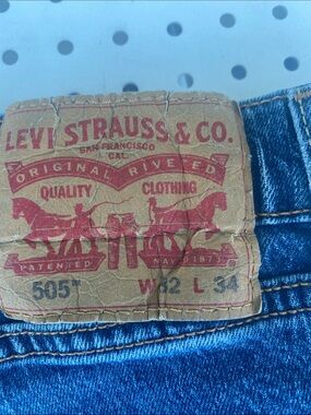 Levi's Men's Straight Blue Denim Jeans
